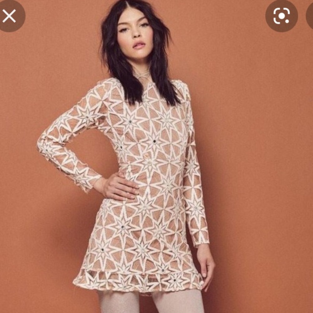 For Love and Lemons Metz Dress S